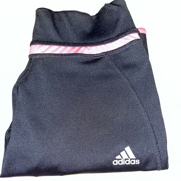 adidas black and pink leggings size small - Picture 4 of 5